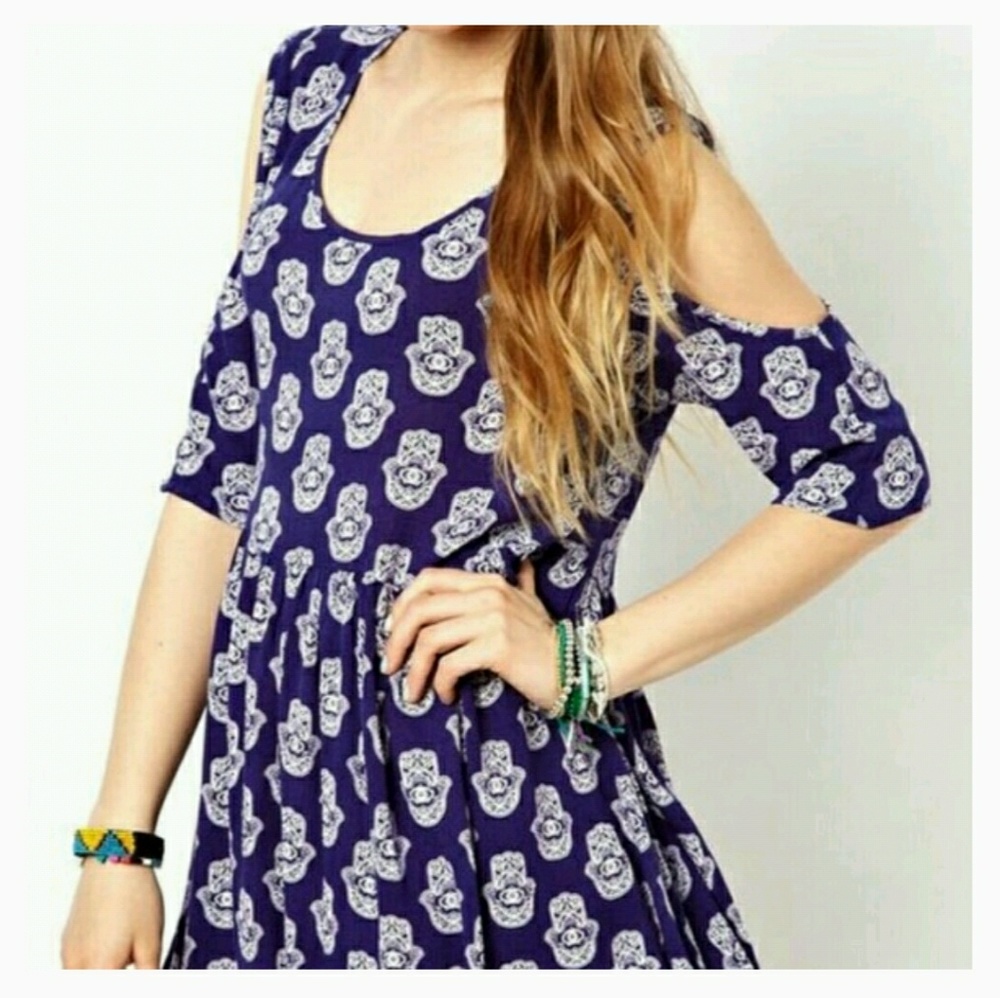 Urban Outfitters Minkpink Helping Hand Smock Dress - Picture 5 of 8
